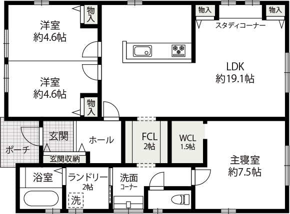 plan02 間取り図