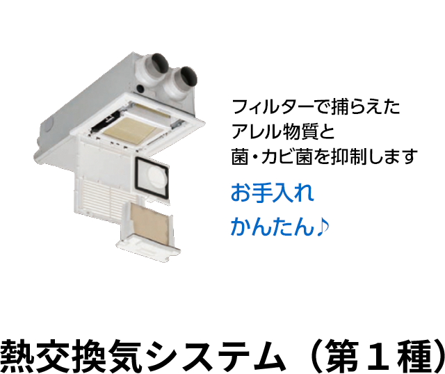 熱交換気システム（第１種）